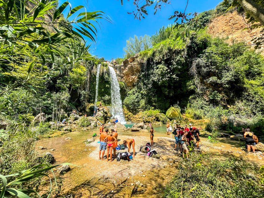 Anna: amazing water canyoning experience near Valencia - Meet-up and getting there: Anna fuel station or hotel pickup