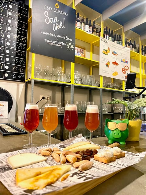 Craft Beer Tour and Tapas in Ruzafa - Valencia - Stop 1: the shop start that sets the tone