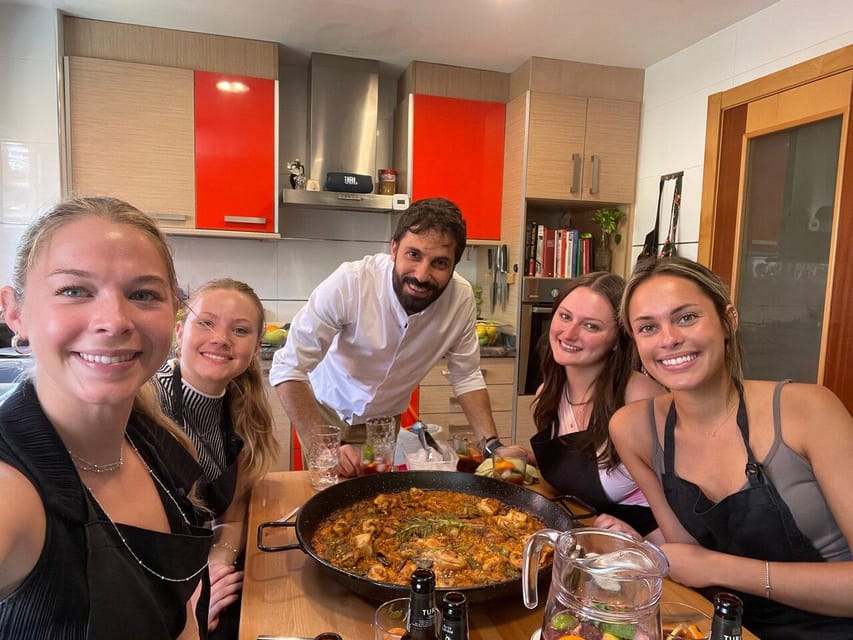 Private Paella & Tapas Cooking Class in a Local Chef's Home - Dessert, rice cream shot, and Cremaet coffee