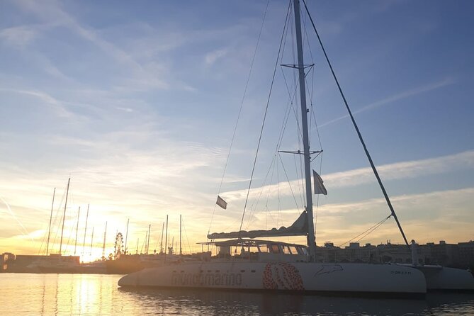 Sunset in Valencia from the Catamaran Mundo Marino - The route: what you’ll see in 1.5 hours
