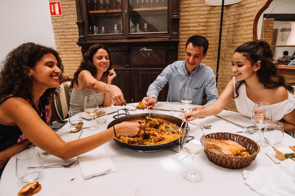 Valencia: Authentic Food Tour with Paella Valenciana - Starting Point: Plaza del Colegio del Patriarca to the City Center