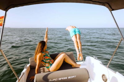 Valencia: Boat Rental without License - Getting Started at Marina Norte: Dock Y, Green Flag, Arrecife Boats Valencia