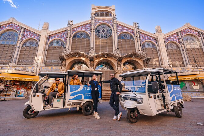 Valencia by Tuk Tuk i: Private tour 1 or 2 hours explore the city - Key things to know before you ride