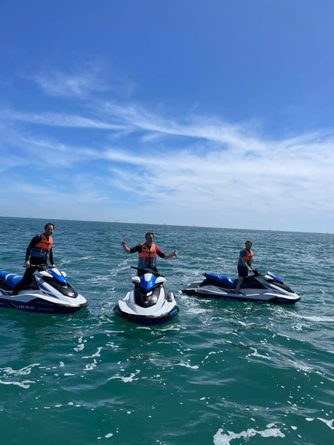 Valencia: Excursión en Moto de Agua + Paddle Surf - Stop-by-stop: what happens at each location
