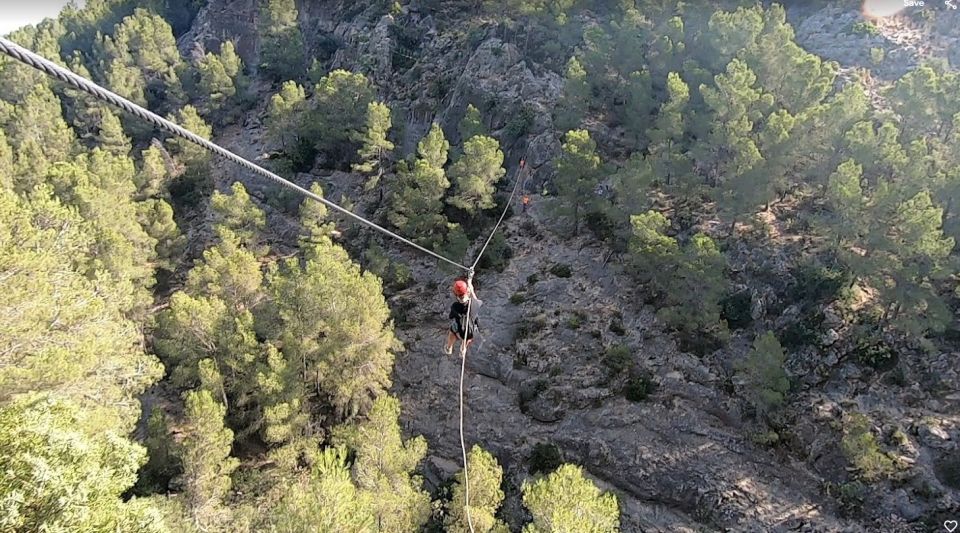 Valencia: Guided Mountaineering Experience - The Zipline Moment: Controlled Flying After Physical Work