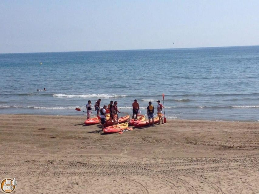 Valencia: Kayak Excursion - Paddling Valencia’s Malvarrosa Beach from the Marina