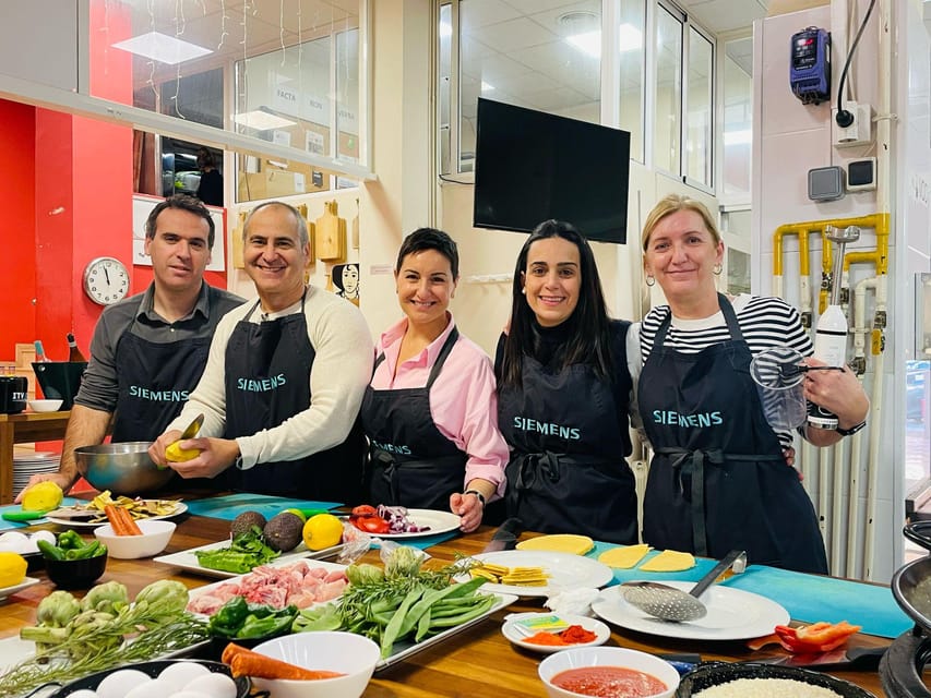 Valencia: Paella Workshop and Algiros Market Visit - In the Kitchen at Valencia Club Cocina