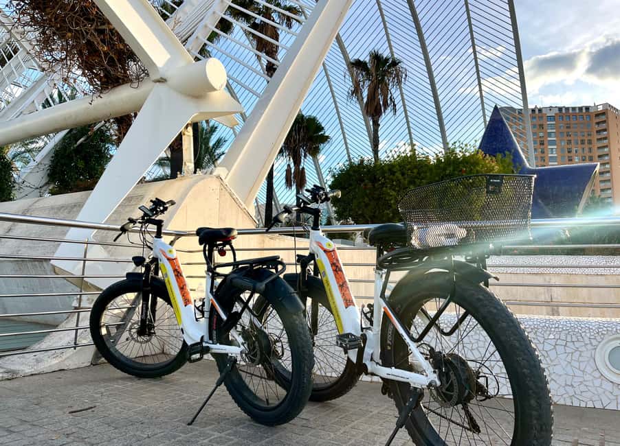 Valencia: the best 25 spots in the city by bike! - City of Arts and Sciences: Palau de la Música, Hemisféric, and the museum that yells at you