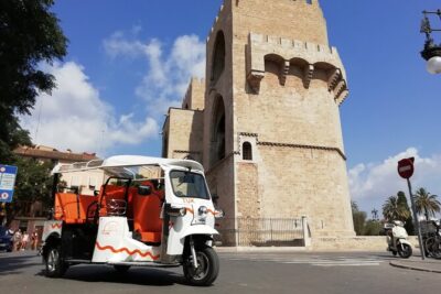 Valencia: Tuk Tuk Historical Tour - Your 1-hour route: fortress outskirts to Old Town lanes