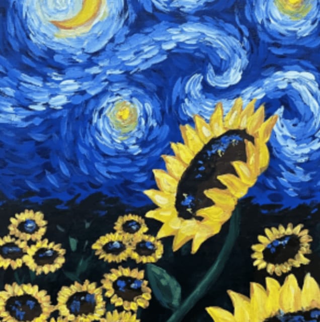 Valencia: Wine Gogh Glow Academy Paint and Sip Classes - Key things to know before you paint