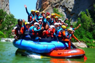 White Water Rafting - Meeting at Rafting Montanejos: gear up fast, stress less