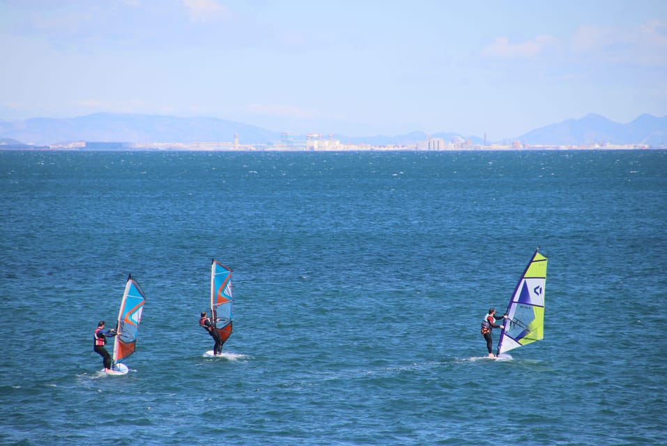 Windsurf class on Valencia beach - Valencia Beach Wind: Why This Class Works So Well